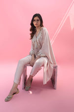 MISH Pink Kaftan Set with Pant | Prahnaaya