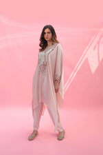 MISH Pink Kaftan Set with Pant | Prahnaaya