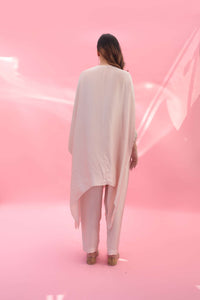 MISH Pink Kaftan Set with Pant | Prahnaaya