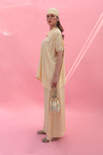 Masbah Yellow CO-ORD SET Pants | Prahnaaya