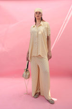Masbah Yellow CO-ORD SET Pants | Prahnaaya