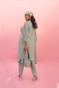 Saba Green Kurta Set with Pant | Prahnaaya