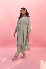 Saba Green Kurta Set with Pant | Prahnaaya