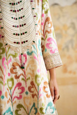 IKKAT PEPLUM KURTA SET | Aashima Behl