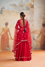RED ANARKALI SET | Aashima Behl