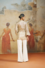 GOTA PEPLUM JACKET SET | Aashima Behl