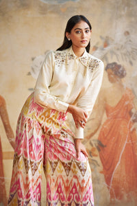 JEWELED SHIRT COORD SET | Aashima Behl
