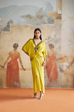OLIVE JEWELED KAFTAN | Aashima Behl