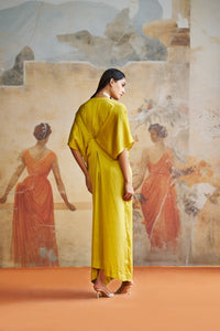 OLIVE JEWELED KAFTAN | Aashima Behl