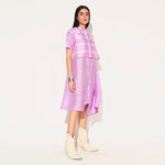 AURALIS DRESS - LAVENDER PINK | LINETRIBE