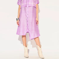 AURALIS DRESS - LAVENDER PINK | LINETRIBE