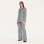 NOXIRA EMBROIDERED PANT SUIT - GREY | LINETRIBE