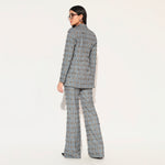 NOXIRA EMBROIDERED PANT SUIT - GREY | LINETRIBE
