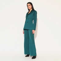 SOLIRA PANT SUIT SET - BOTTLE GREEN | LINETRIBE