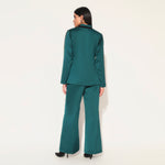 SOLIRA PANT SUIT SET - BOTTLE GREEN | LINETRIBE