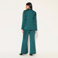 SOLIRA PANT SUIT SET - BOTTLE GREEN | LINETRIBE