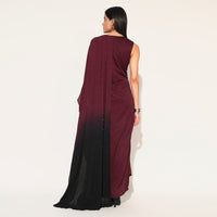 CALLISTRA GOWN -MAROON | LINETRIBE
