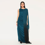 CALLISTRA GOWN - BOTTLE GREEN | LINETRIBE