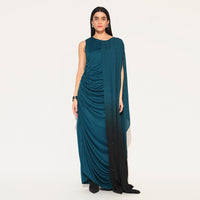 CALLISTRA GOWN - BOTTLE GREEN | LINETRIBE