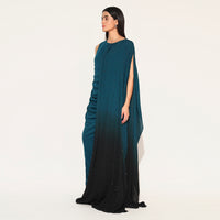CALLISTRA GOWN - BOTTLE GREEN | LINETRIBE