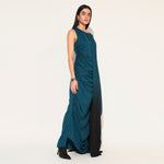 CALLISTRA GOWN - BOTTLE GREEN | LINETRIBE