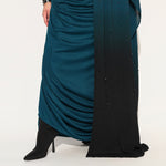 CALLISTRA GOWN - BOTTLE GREEN | LINETRIBE