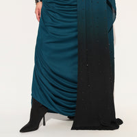 CALLISTRA GOWN - BOTTLE GREEN | LINETRIBE