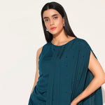 CALLISTRA GOWN - BOTTLE GREEN | LINETRIBE