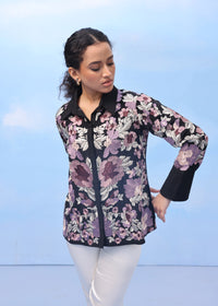 GARDEN GLORY(TWILIGHT BERRY) | Couche by Anandini
