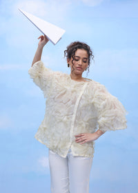 GRANDE PETAL(MUTED LIME) | Couche by Anandini