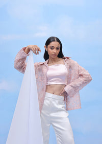 BOTANICAL BLOSSOMS(ROSE QUARTZ) | Couche by Anandini