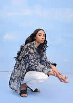 HIBISCUS MOTIF(BLACK MIST) | Couche by Anandini