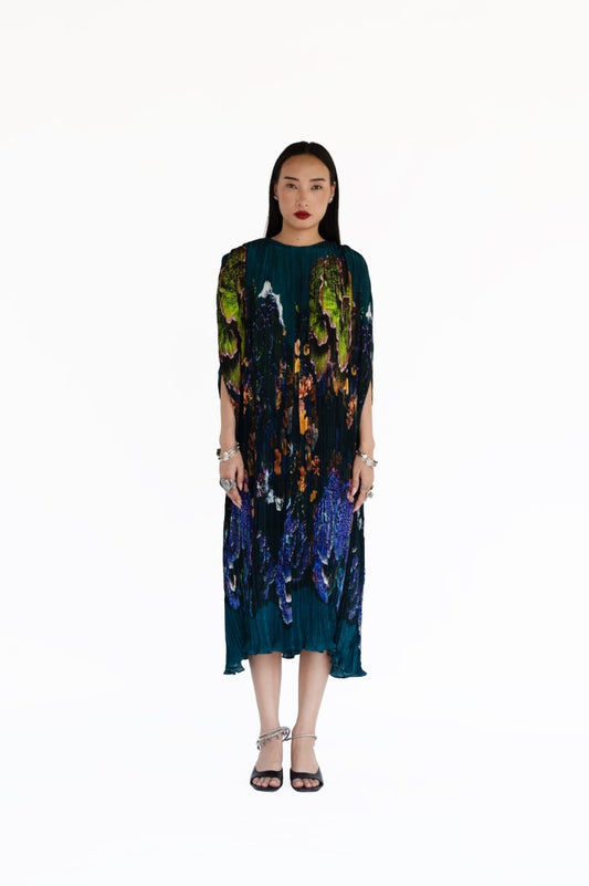 Bloom Kaftaan (Blue) | AMKA