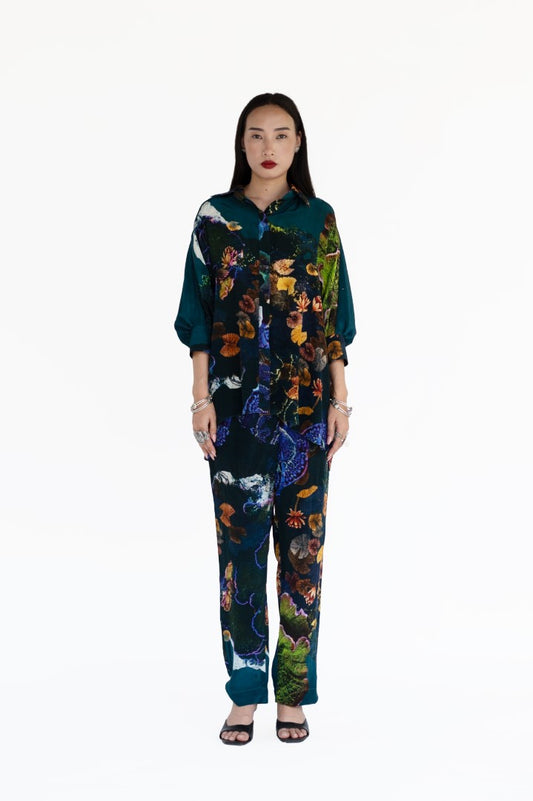 Jordan co-ord set (Blue) | AMKA