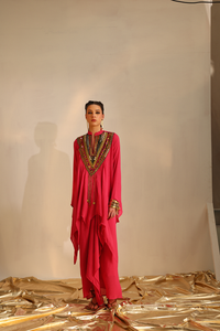 Multi-colored yoke gather set | Enech