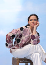 THREE-TONE BLOOM(BLACK BERRY BLOOM) | Couche by Anandini