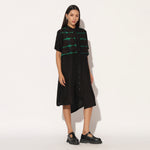 AURALIS DRESS - BLACK GREEN | LINETRIBE