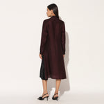 CAELIX DRESS - WINE PURPLE | LINETRIBE
