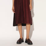 CAELITH DRESS - WINE PURPLE | LINETRIBE