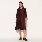 OPHYRA DRESS - WINE PURPLE | LINETRIBE