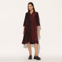 OPHYRA DRESS - WINE PURPLE | LINETRIBE