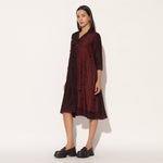 OPHYRA DRESS - WINE PURPLE | LINETRIBE