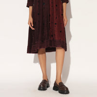 OPHYRA DRESS - WINE PURPLE | LINETRIBE