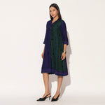 OPHYRA DRESS - BLUE GREEN | LINETRIBE