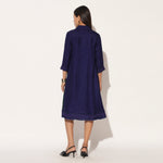 OPHYRA DRESS - BLUE GREEN | LINETRIBE