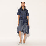 ASTRELL DRESS - BLUE | LINETRIBE