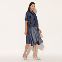 ASTRELL DRESS - BLUE | LINETRIBE