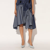 ASTRELL DRESS - BLUE | LINETRIBE