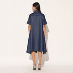 ASTRELL DRESS - BLUE | LINETRIBE
