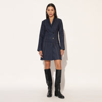 CRYTHOS JACKET DRESS - BLUE | LINETRIBE